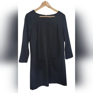 J. Crew Wool Black Dress Size 4